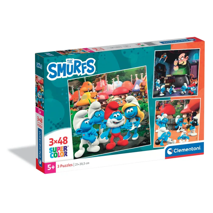 Smurfs - 3x48 pièces - E-shop mondial – Adultes Produits durables, modernes et accessibles partout