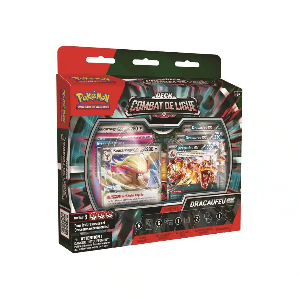 Pokémon Combat de Ligue 225/197 Dracaufeu EX & Roucarnage Niveau 3 Novembre 2024 - Saldi Straordinari – Offerte Speciali Disponibili Adesso
