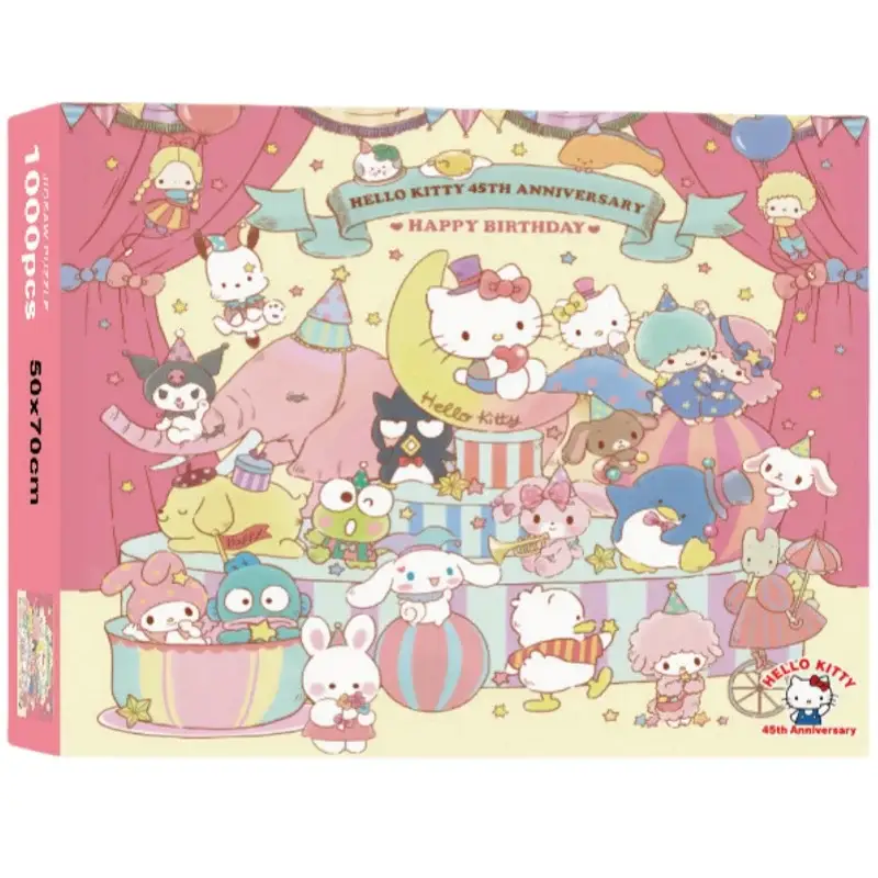 Puzzle 1000 Pieces Hello Kitty Circus - Boutique Bébé en Ligne : Soins, Jouets et Sentosphère Articles Maison