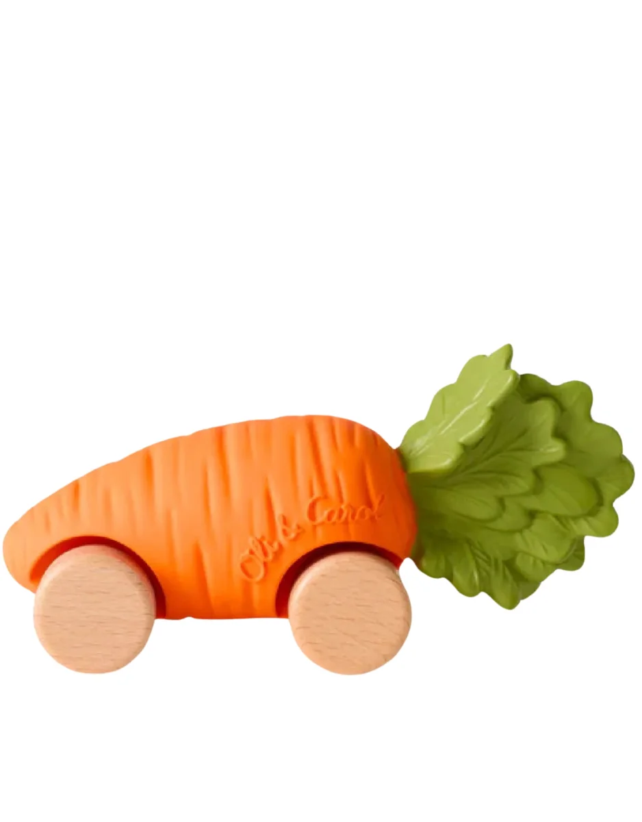 Voiture jouet en caoutchou pour télécommande bébé - Cathy la carotte - Oli & Carol - Boutique Maman & Bébé – Produits Essentiels au Quotidien
