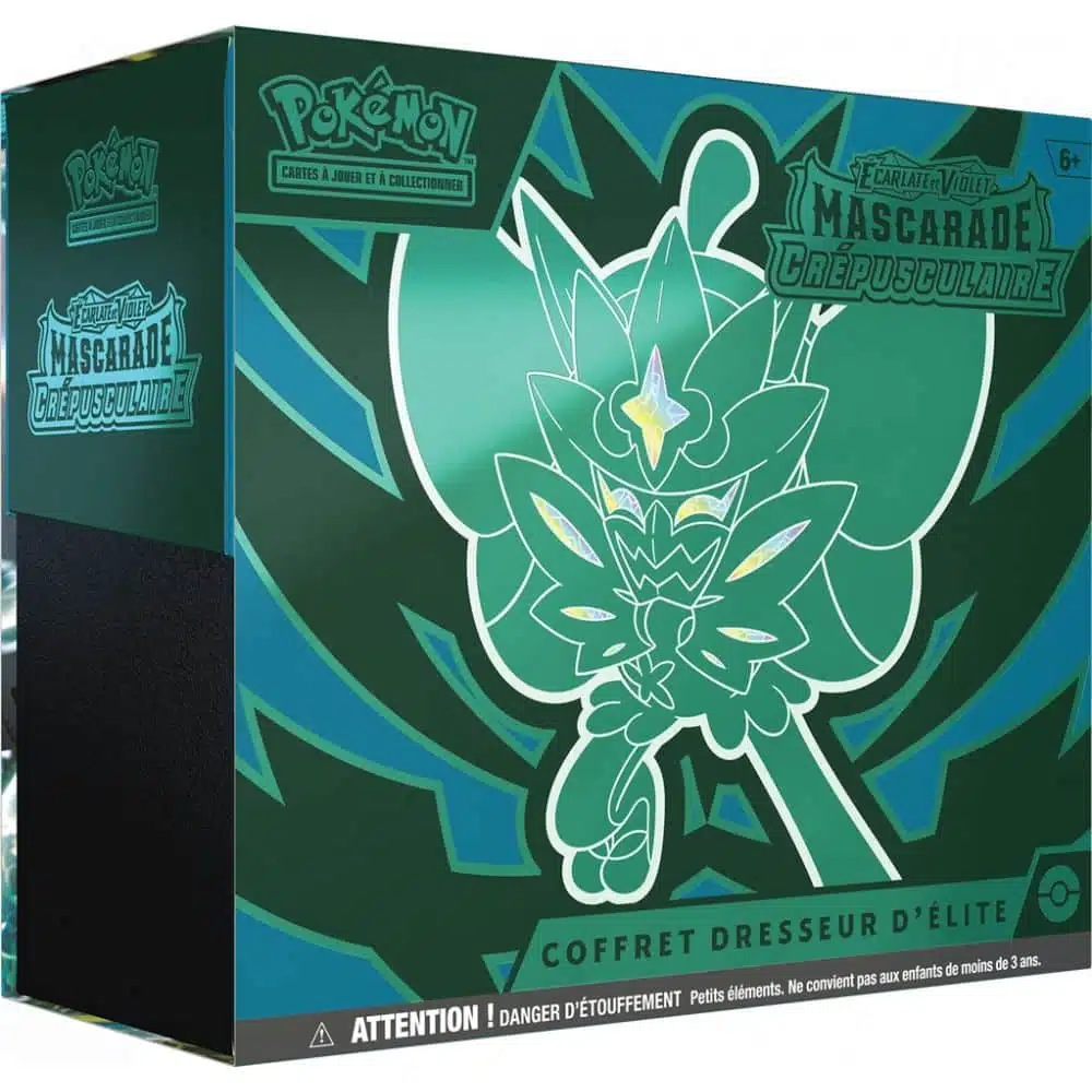 Pokémon EV06 Coffret Dresseur d’Élite Mascarade Crépusculaire Écarlate Violet Saldi Straordinari Offerte Speciali Disponibili Adesso