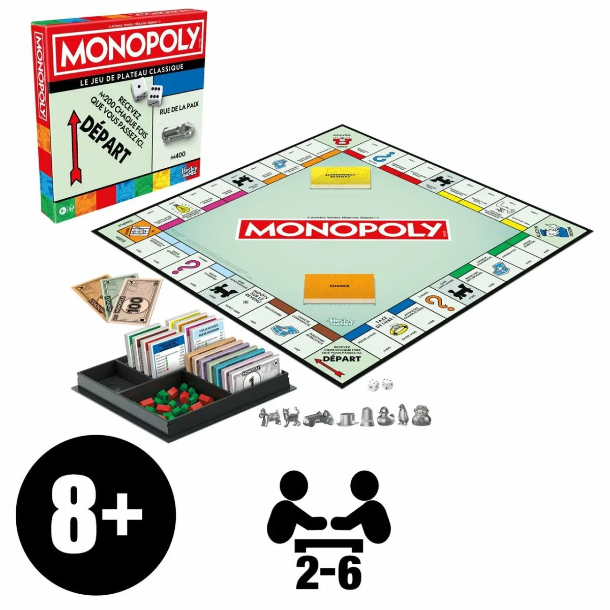 Monopoly Classique Cultura Refresh - Vins Rouges Harmonieux pour Chaque Occasion