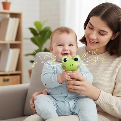 Hochet Sensoriel | Éveil Naturel - Boutique Bébé Magazine en Ligne : Soins, Jouets et Articles Maison