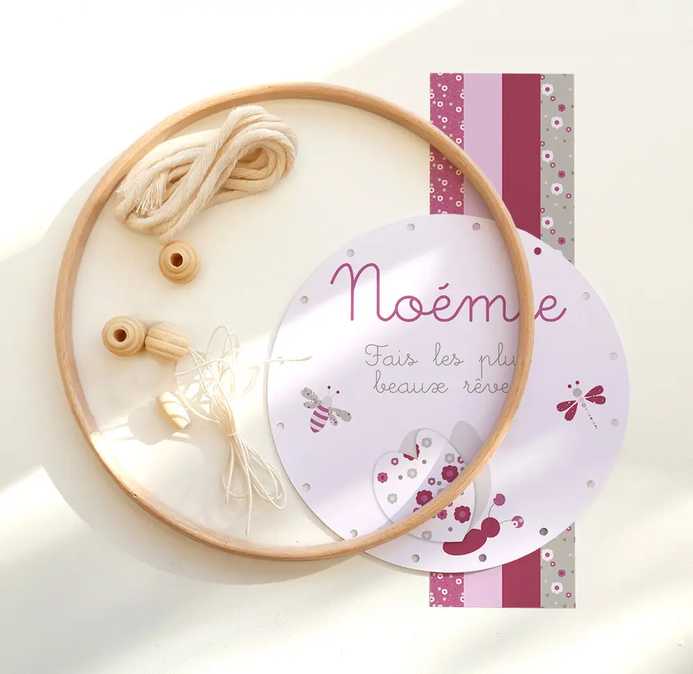 Kit capteur rêve papillons jolies fleurs Boutique Bébé Ligne Soins Jouets Articles Maison