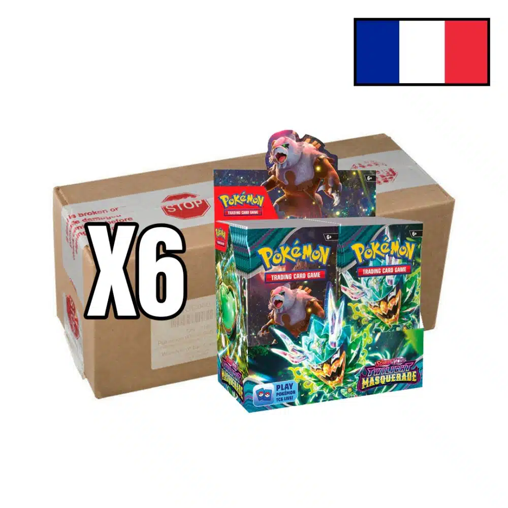 Case scellée Boîte Boosters Pokémon Crépusculaire Écarlate amp Violet EV06 Version Française Saldi Straordinari Offerte Speciali Disponibili Adesso