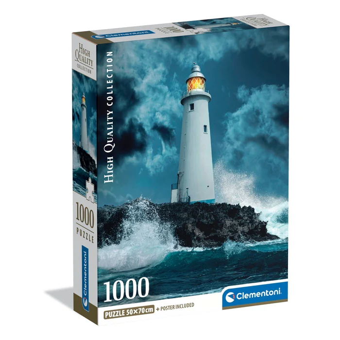 Lightouse In The Storm - 1000 pièces - E-shop mondial – Produits durables, modernes et accessibles Skull partout
