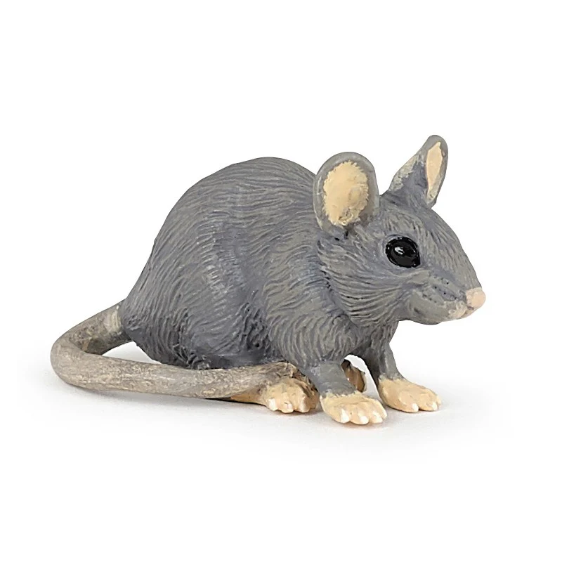 FIGURINE SOURIS GRISE - Boutique Maman & Bébé – hauteur Produits Essentiels au Quotidien