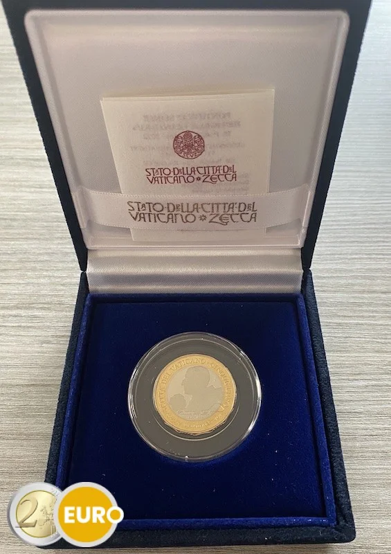 euro Vaticaan Benedictus XV BE Proof Vins Rouges Harmonieux Occasion