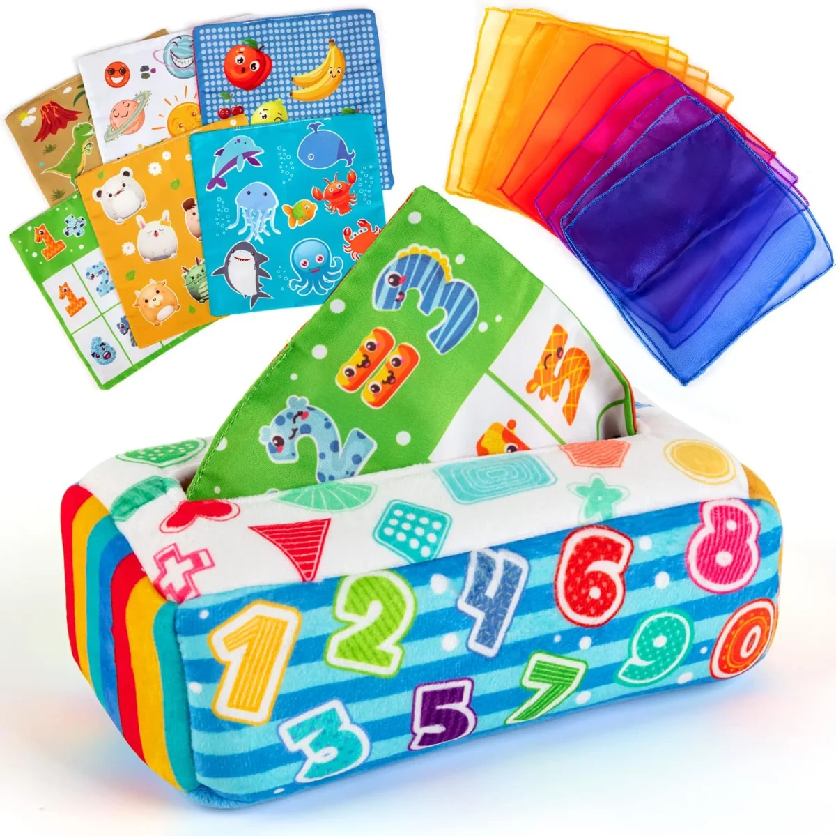 Jouet bébé sensoriel Montessori EFO SHM pour éveil de 6 à 36 mois - Vins Rouges Harmonieux pour Chaque Occasion - Activités
