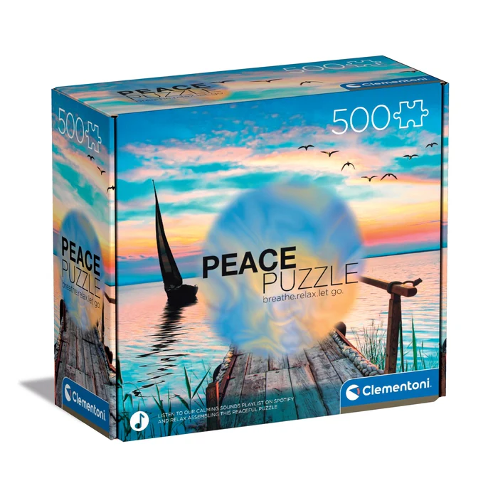 Peace Puzzle - Peaceful Wind - Boosters 500 pièces - E-shop mondial – Produits durables, modernes et accessibles partout