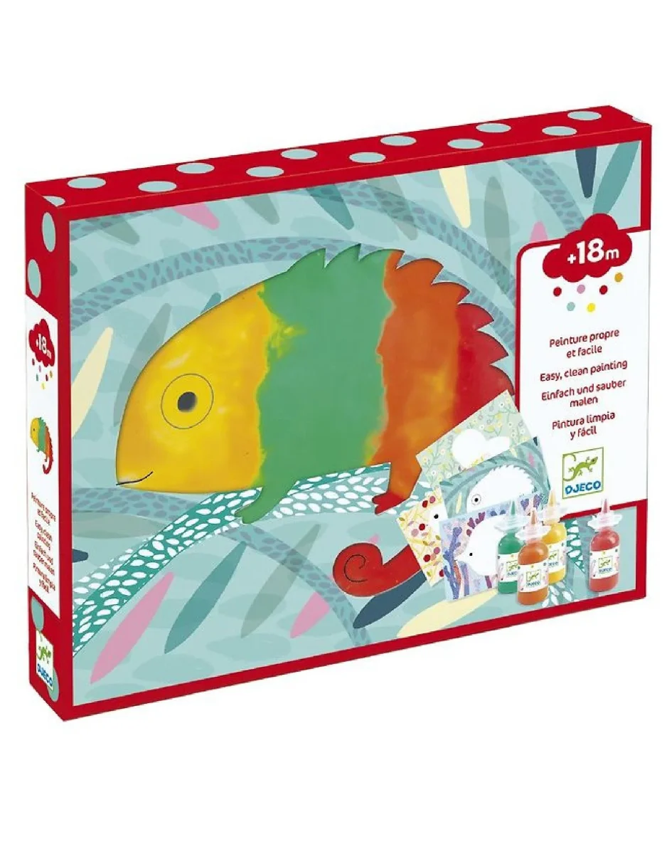 Ensemble de peinture - Petite barbouille - Classique - Djeco - Boutique Maman & Bébé – Produits Essentiels au Surdiscount Quotidien