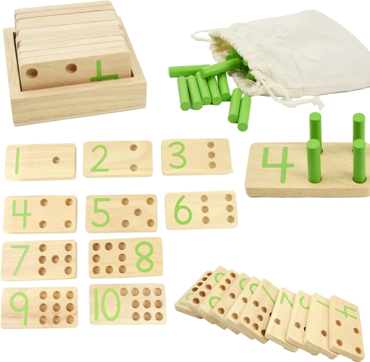 Jouet Montessori 3 ans : apprendre à compter facilement avec Coriver - Vins Rouges Harmonieux pour Chaque Occasion - Tonneau