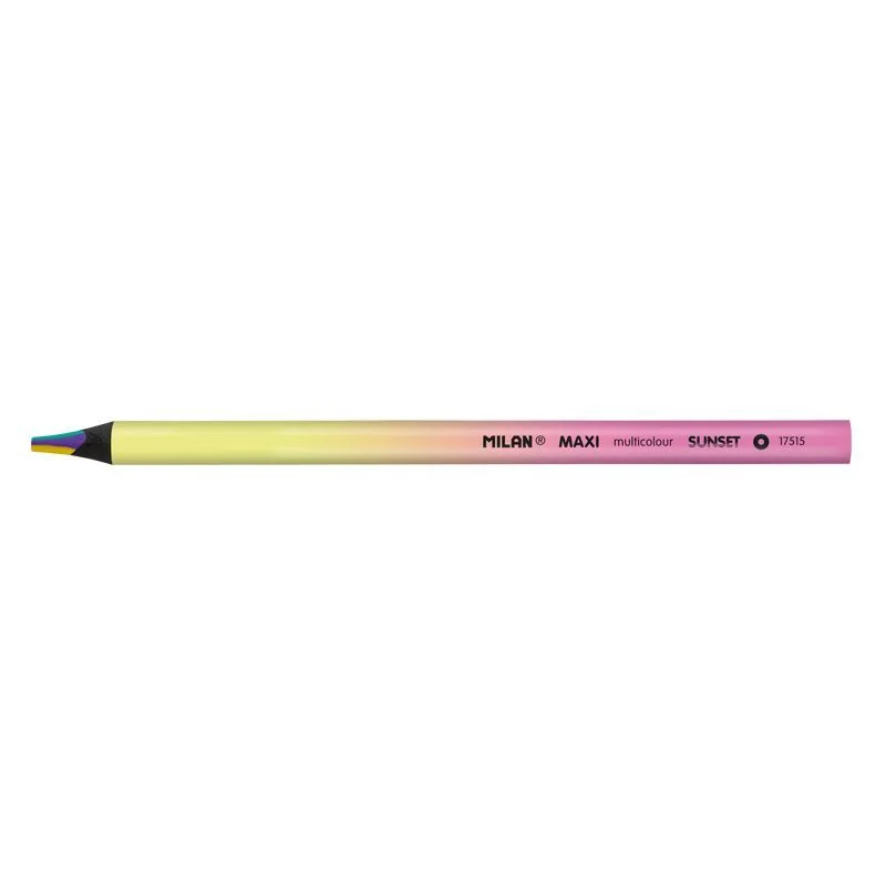 Crayon Milan Maxi Mine Arc en Ciel - pratiques Organisation de la maison avec des solutions de rangement