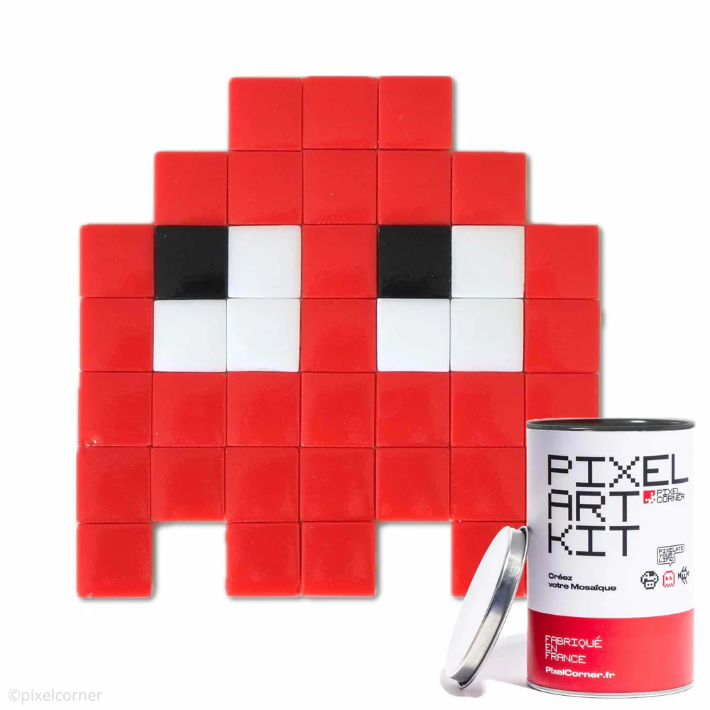 Pixel Art Kit Gloomies” Space Invader Édition Limitée Art Table Française Promotion