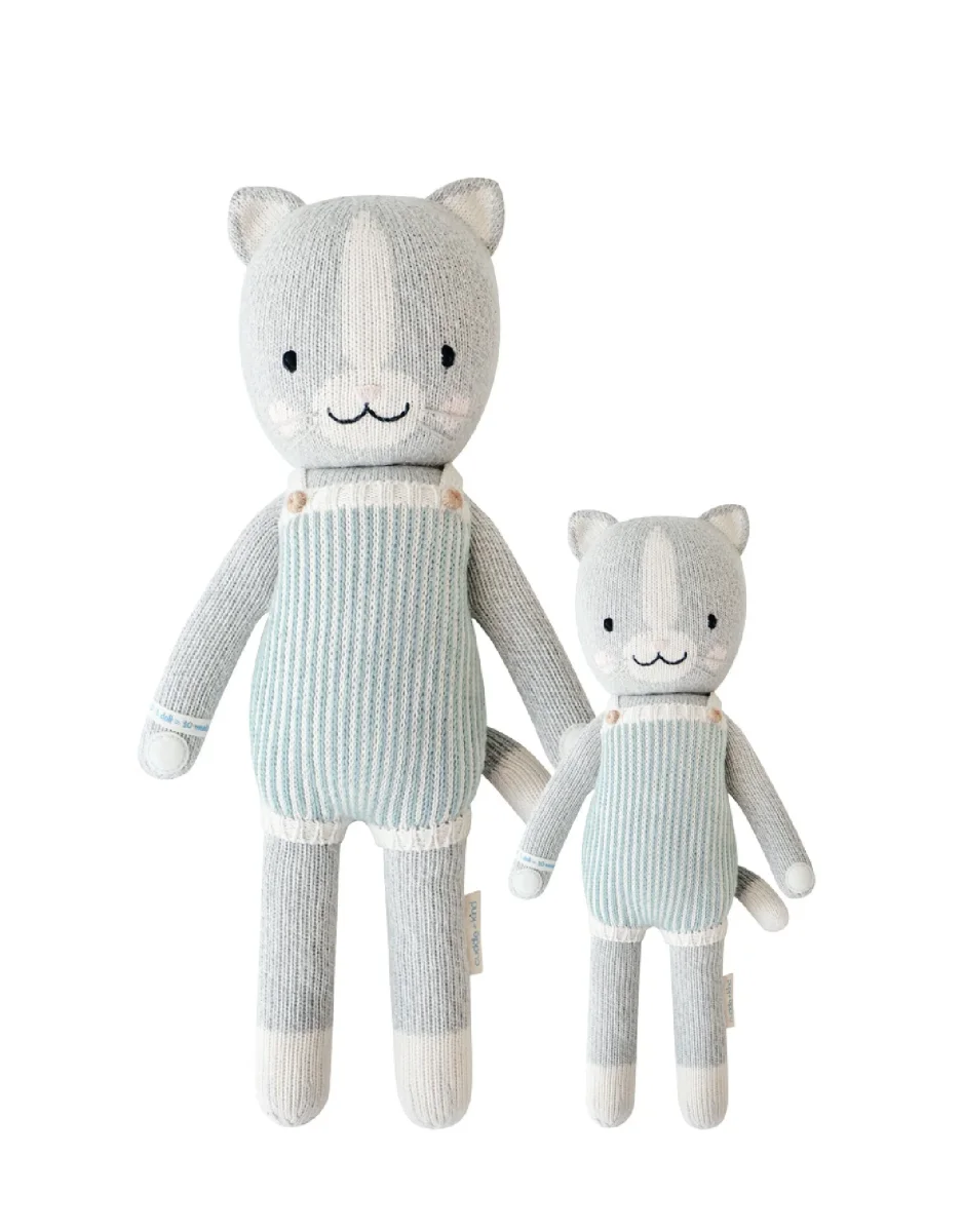 Peluche Dylan chat Cuddle kind Boutique Maman Bébé Produits Essentiels Quotidien