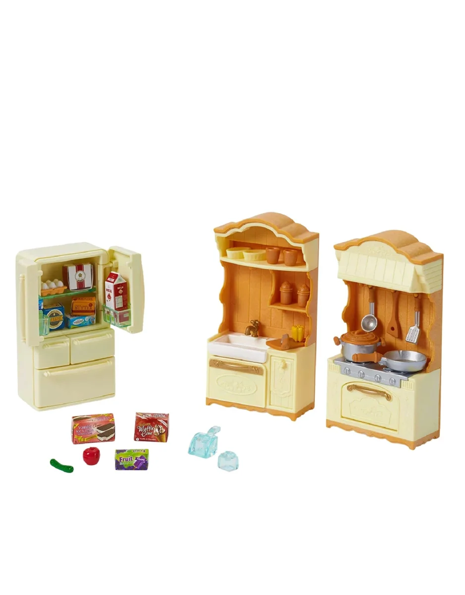 Ensemble JOUETS Cuisine - Calico Critters - Boutique Maman & Bébé – Produits Essentiels au Quotidien