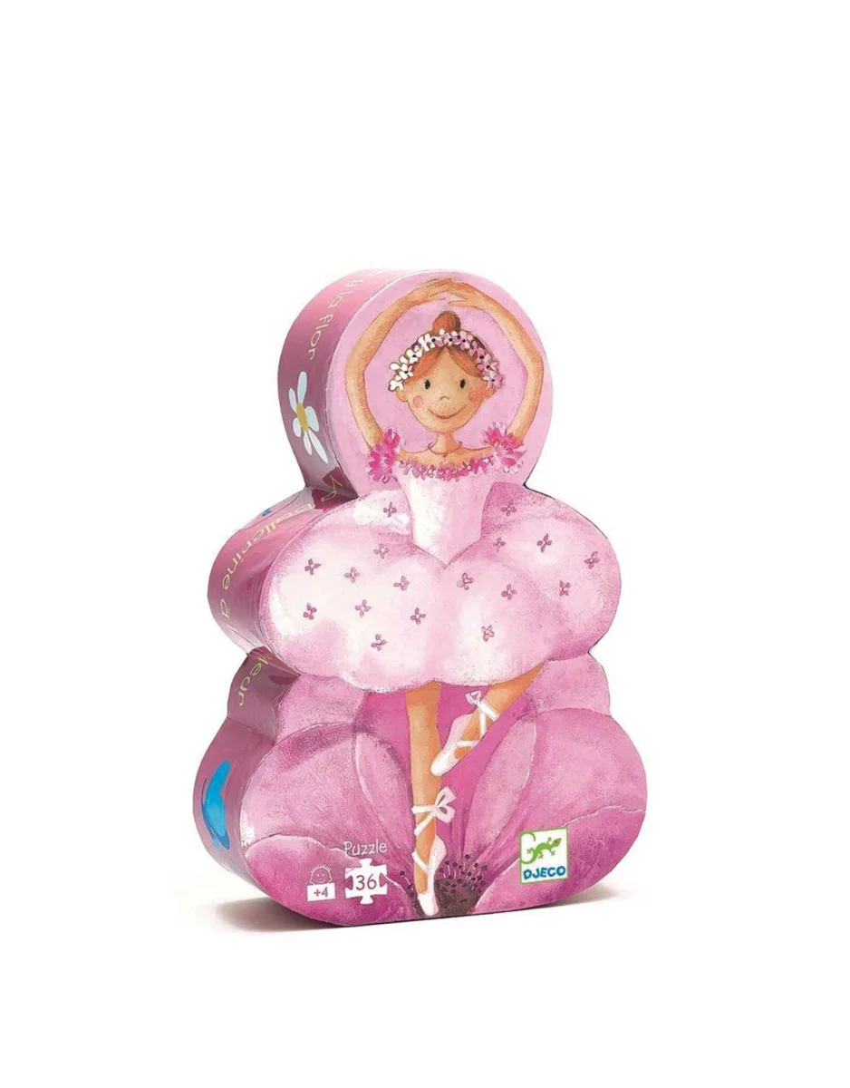 Casse-tête silhouette - Ballerine - Djeco - Boutique Maman & Bébé – Produits Essentiels au mcx Quotidien