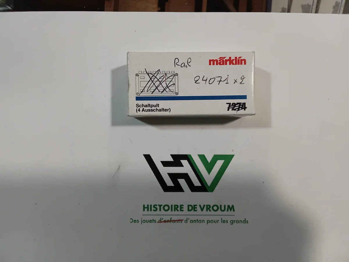Rail droit märklin Schaltpult x2 Echelle Vins Rouges Harmonieux Occasion