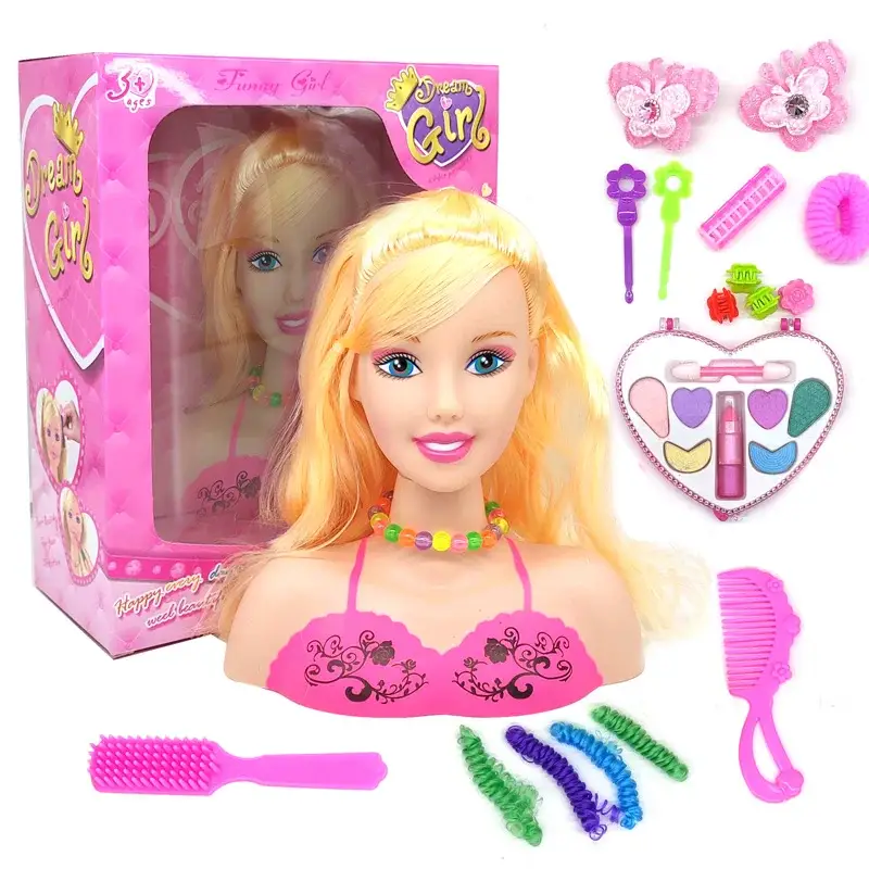 Poupée tête coiffer Boutique Bébé Ligne Soins Jouets Articles Maison