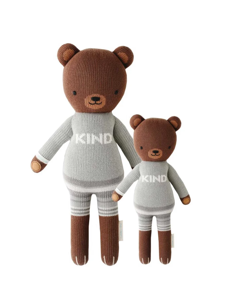 Peluche Oliver ours Cuddle kind Boutique Maman Bébé Produits Essentiels Quotidien
