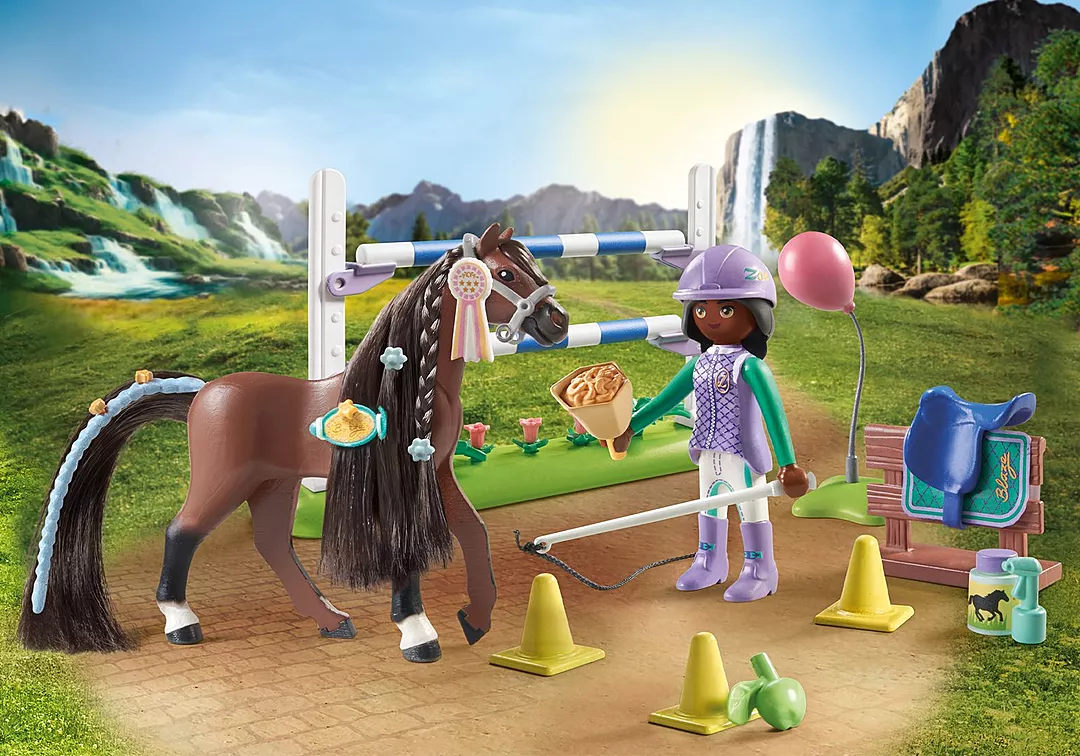 ZOE ET BLAZE AVEC PARCOURS D'OBSTACLE "HORSES OF WATERFALL" - Boutique Maman & Bébé – Produits Essentiels au Quotidien - {'count': 1, 'name': 'Sonipat'}