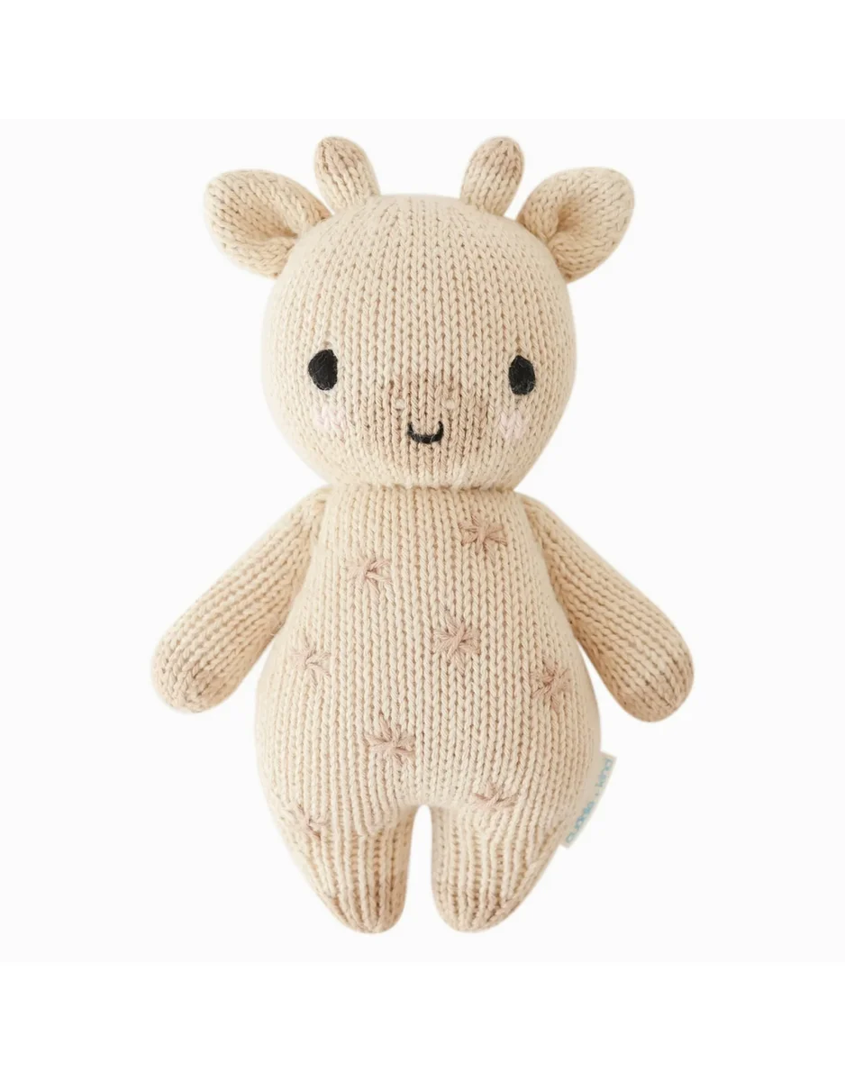 Peluche - Bébé giraffe 7" - Cuddle + kind - Boutique Maman & Bébé – Produits Essentiels au Quotidien - {'count': 1, 'name': 'Shop'}