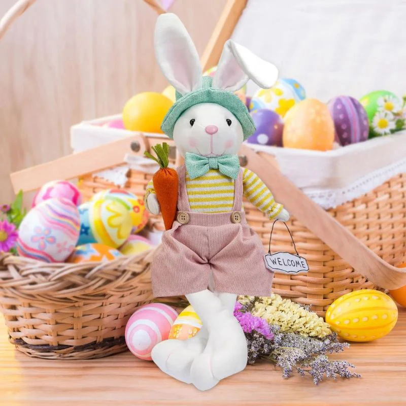 peluche Lapin-Pâques - Boutique Maman & Bébé – Produits Essentiels au Quotidien - doudou lapin paques peluche pâques amp bébé produit