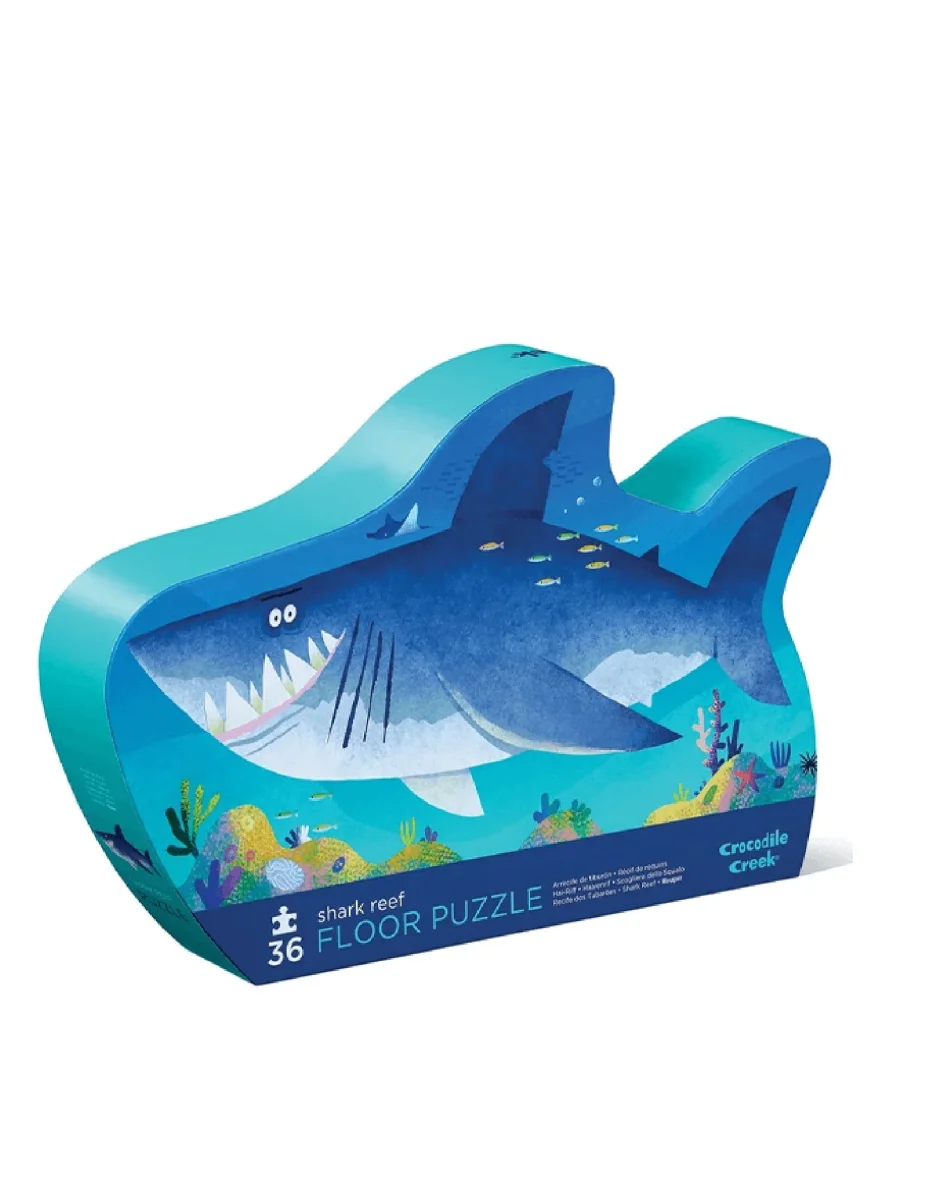 Casse-tête - 36 pièces - Requin de l'océan 3+ - Crocodile Creek - Boutique Maman & Bébé – Produits Essentiels au Quotidien - {'count': 1, 'name': '3D'}