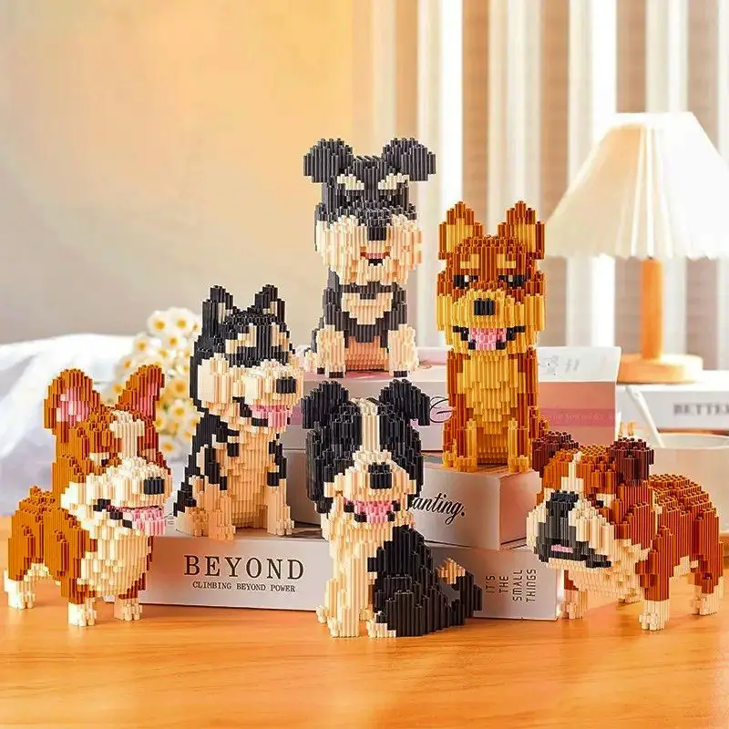 Nanoblock Mini Briques Chiens - Boutique Bébé en Ligne : Soins, Jouets et Articles Maison brique