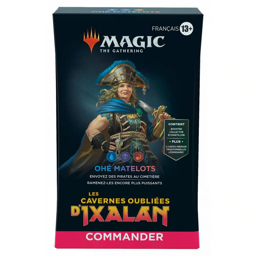 Magic the Gathering – Les Cavernes Oubliées Store D’Ixalan – Commander Ohé Matelots ! – Version française (VF) - Saldi Straordinari – Offerte Speciali Disponibili Adesso