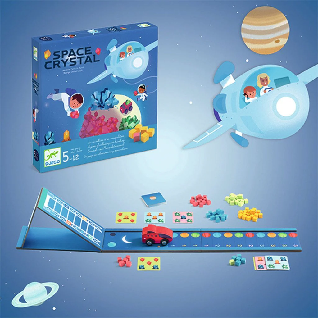 JEU DE COLLECTE ET MANIPULATION "SPACE CRYSTAL" - Boutique Maman & Bébé – Produits Essentiels au Quotidien - {'count': 1, 'name': 'Interactif'}