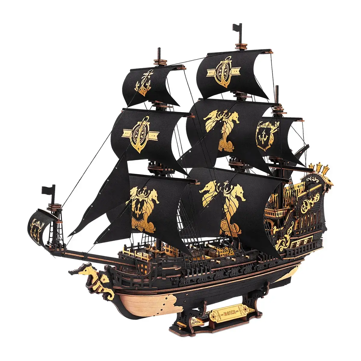 Jeu de construction Navire de guerre Pirate - Boutique Bébé en Ligne : Soins, Jouets et Articles Maison Boite de jeu de soldats 104 pièces - La Grande Récré