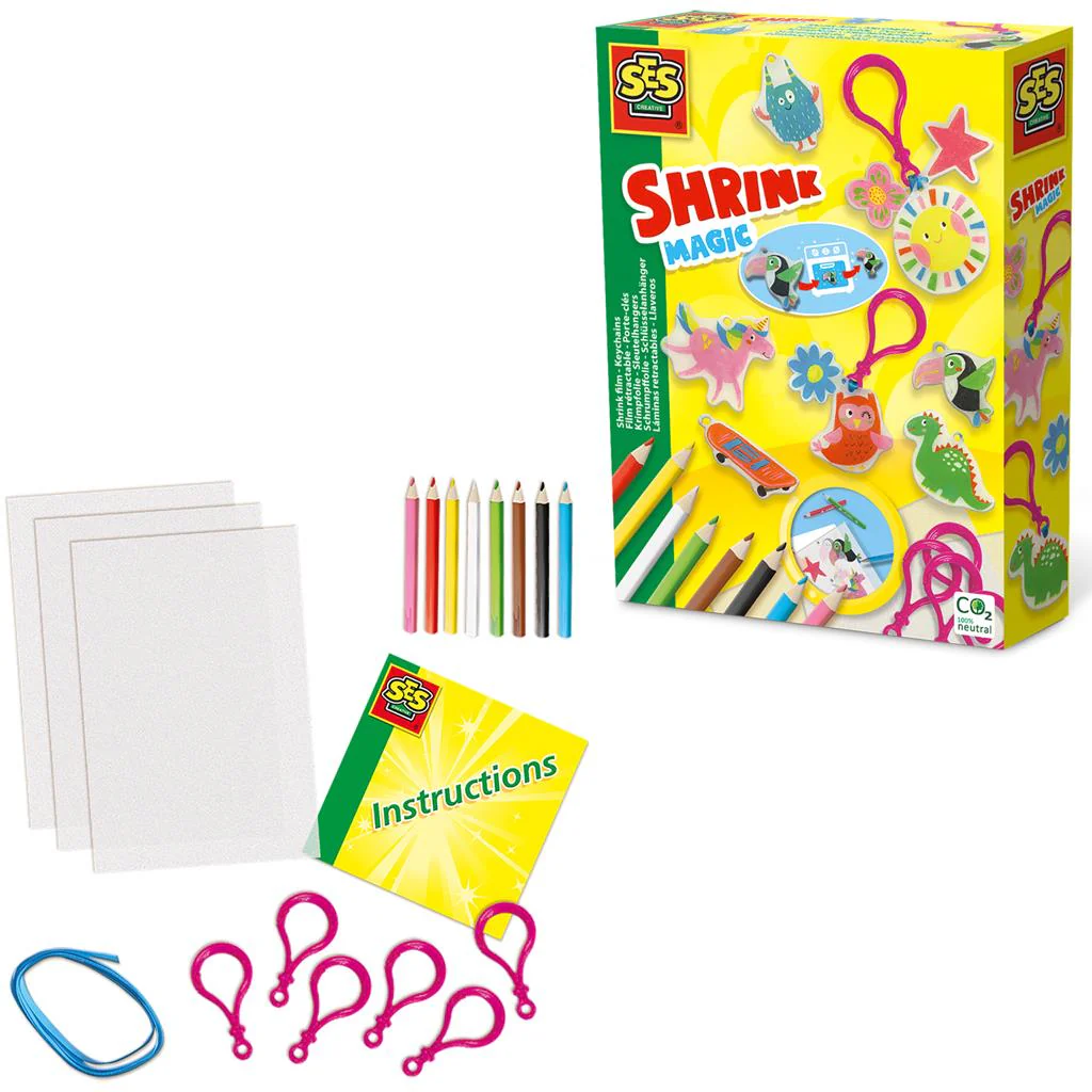 Kit de bricolage créatif SES Porte-clés rétractables - E-shop mondial – Produits durables, modernes et accessibles partout Kit créatif porte clef en cuir - Activité DIY fête d'enfants 6/12 ans