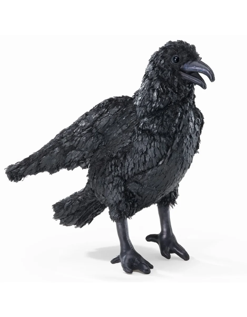 Marionnette enfant - Corbeau - Folkmanis - Boutique Maman & Bébé – Produits Essentiels au Quotidien