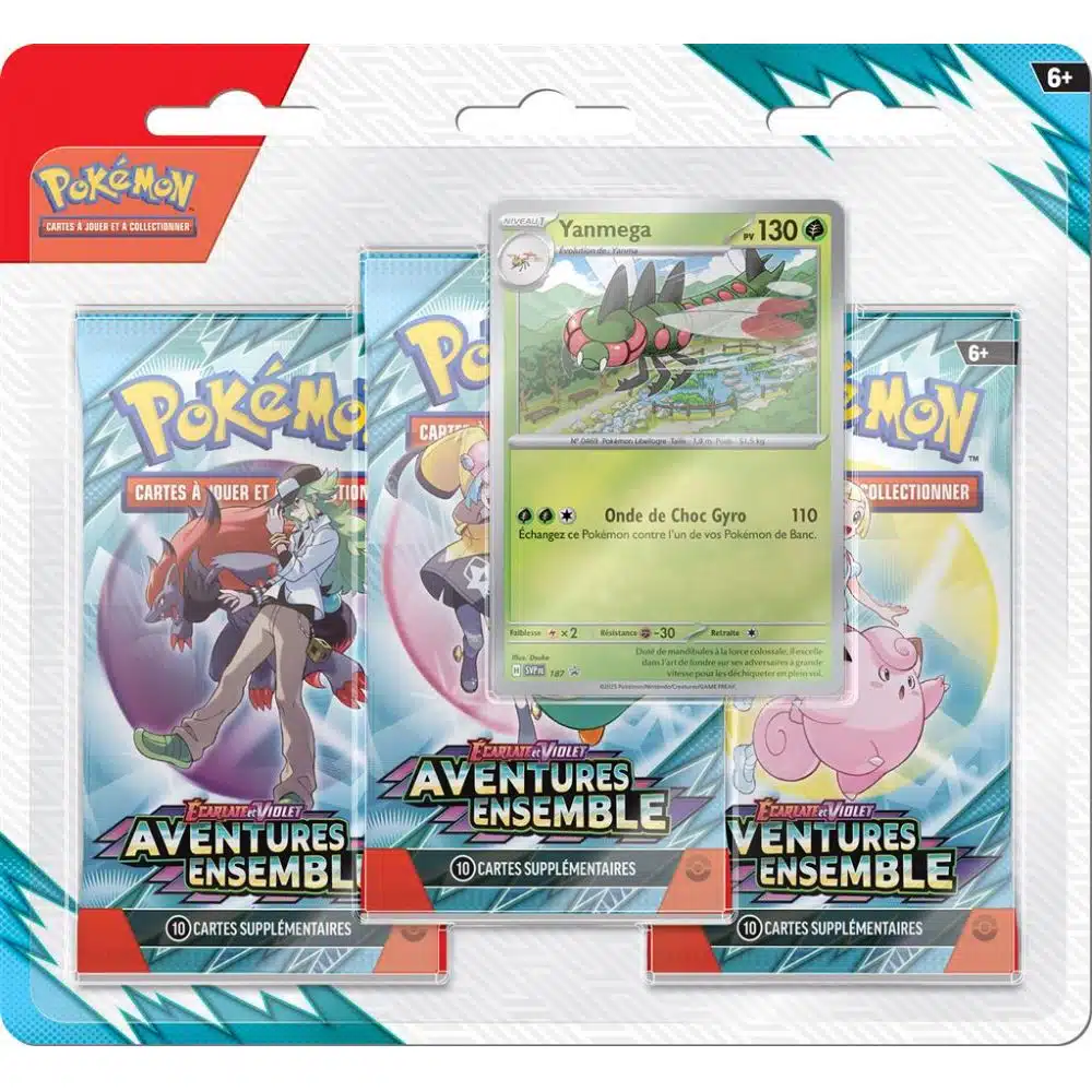 Pokémon – Aventures ensemble EV09 – Tripack Yanmega – Français (VF) - Saldi Straordinari – Offerte Speciali Disponibili Adesso Carnets d'Aventures #68