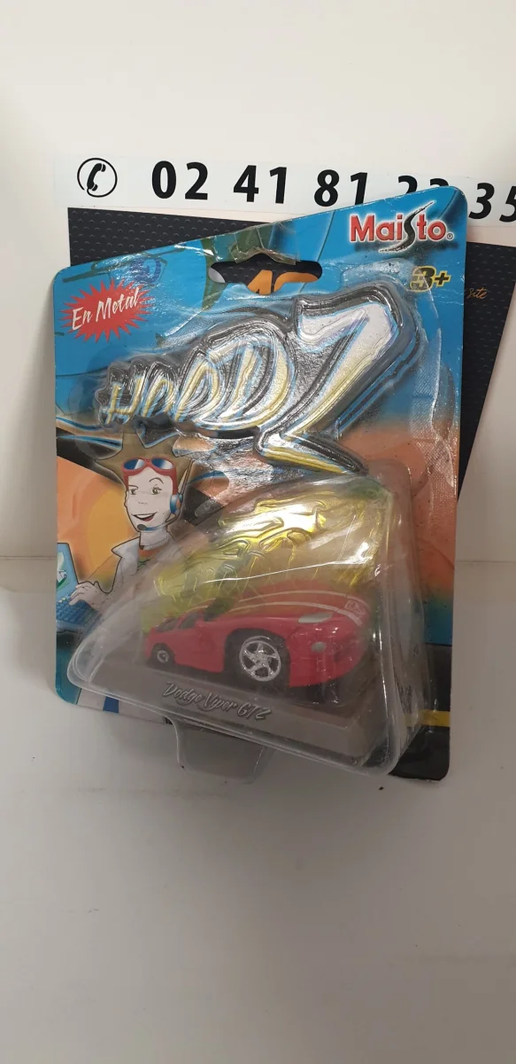 Miniature Maisto Hoddz Dodge Viper GT2 Vins Rouges Harmonieux Occasion