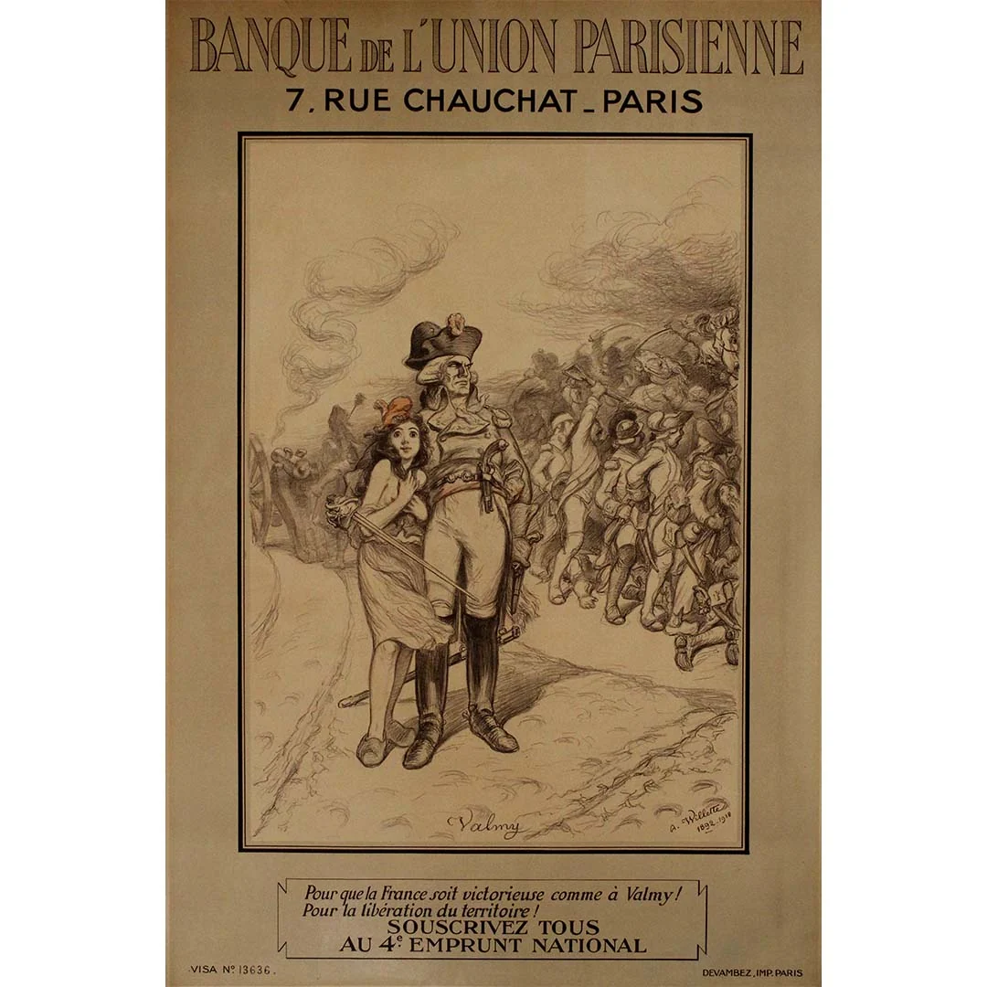 Banque de l'union parisienne pour que la France soit victorieuse comme à Valmy ! 1918 - Saldi Straordinari – Offerte Speciali Disponibili Adesso Misr