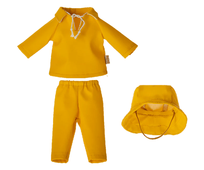 Maileg - Ensemble de Pluie pour Papa Teddy||Maileg - Rainwear for Teddy Dad - Boutique Bébé en Ligne : Soins, Jouets et Articles Maison - Univers maileg