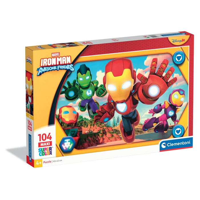 Iron Man And His Awesome Friends - 104 pièces - 104 pièces - E-shop mondial – Produits durables, modernes et accessibles partout - Couches