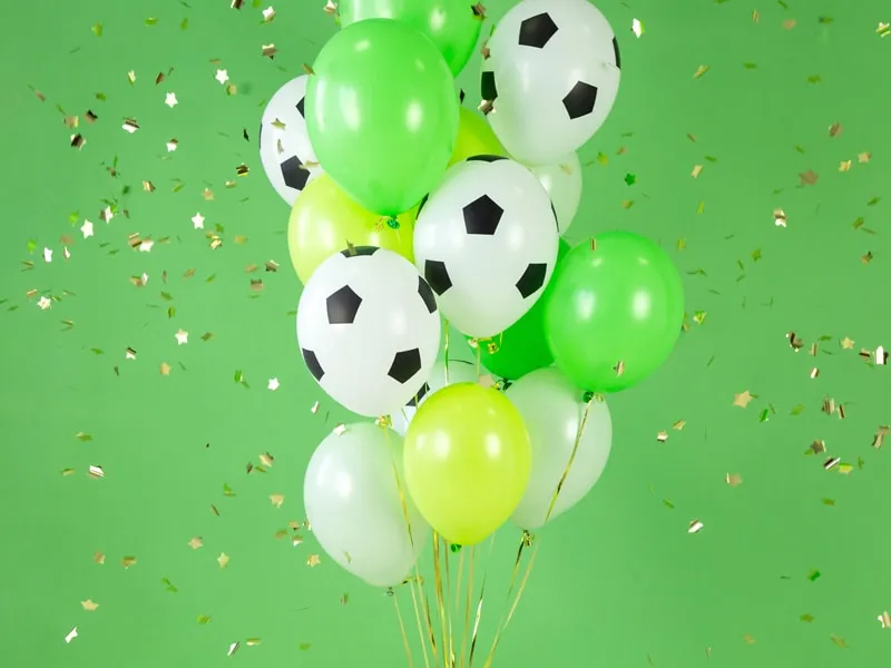 Ballons-Football- Blanc-Lot de 6 - ​Boulangerie-Pâtisserie | Pain au Levain & brioches Viennoiseries