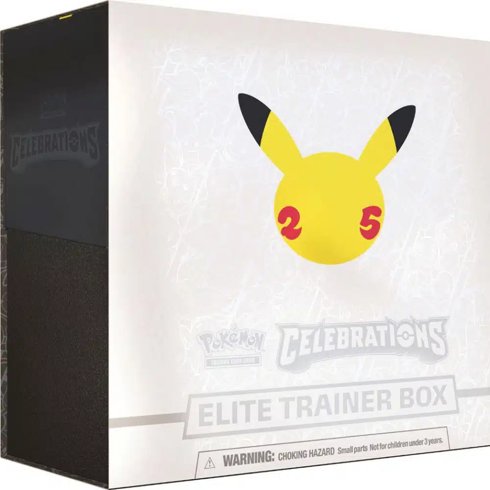 Pokemon TCG: Celebrations Elite Trainer Box, version anglaise - Saldi Straordinari – Offerte Speciali Disponibili Adesso - elite trainer box pokemon celebration box version