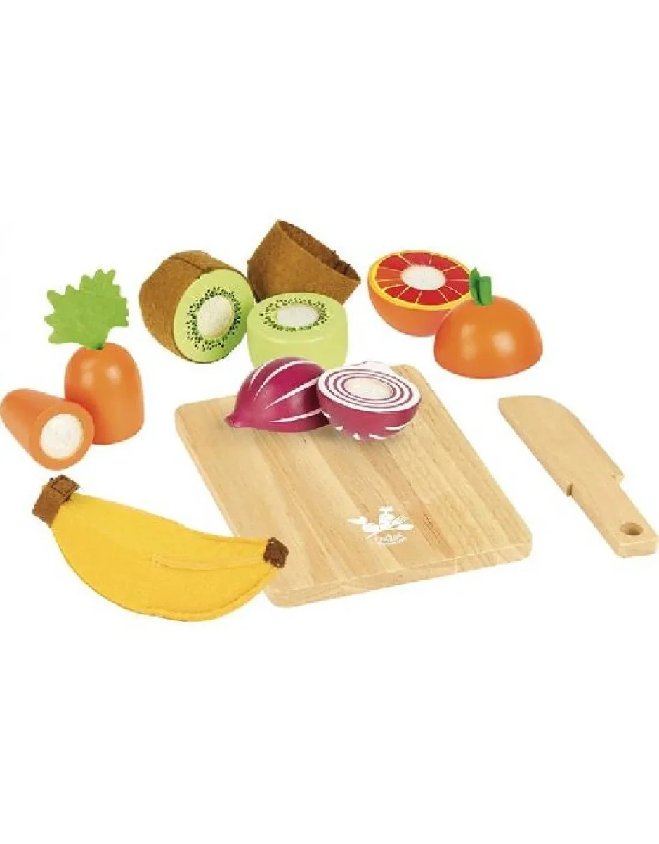 Fruits et légumes à découper en bois - Vilac - Boutique Maman & Bébé – Produits Essentiels au Quotidien Fruits et Légumes en Bois à Découper | Smyths Toys France