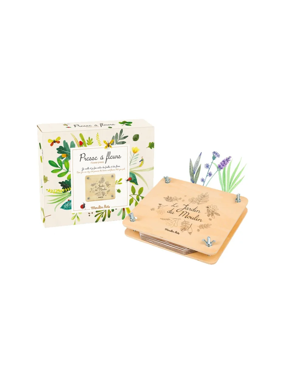 Presse fleurs Moulin Roty Boutique Maman Bébé Produits Essentiels Quotidien