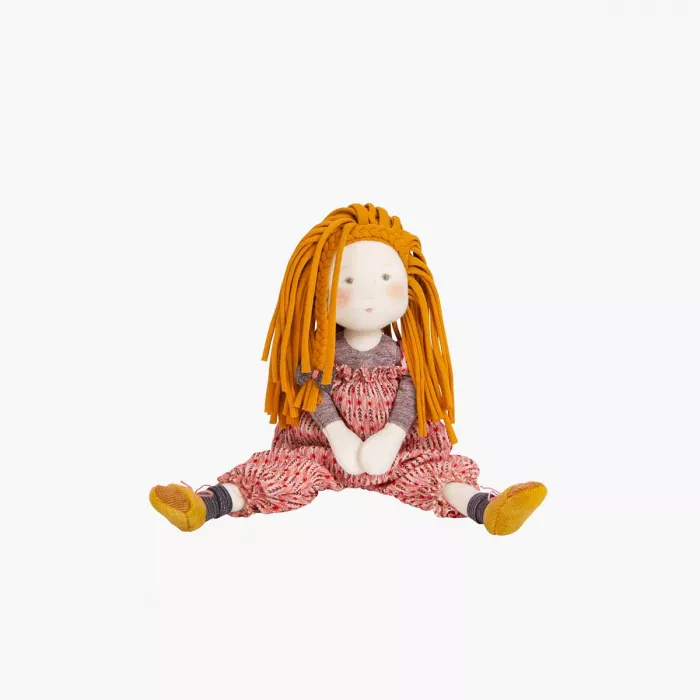 POUPÉE DE CHIFFON VANILLE "LES ROSALIES" - Boutique Maman & Bébé – Produits Essentiels au Kaloo Quotidien