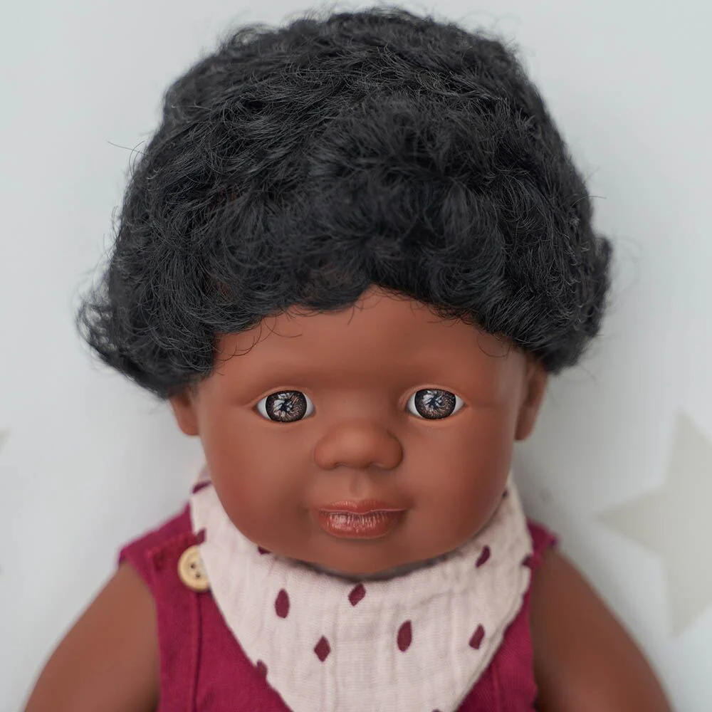 POUPÉE GARÇON CHEVEUX BRUN 38 CM KP2006 - Boutique Maman & Bébé – Produits Essentiels au Quotidien