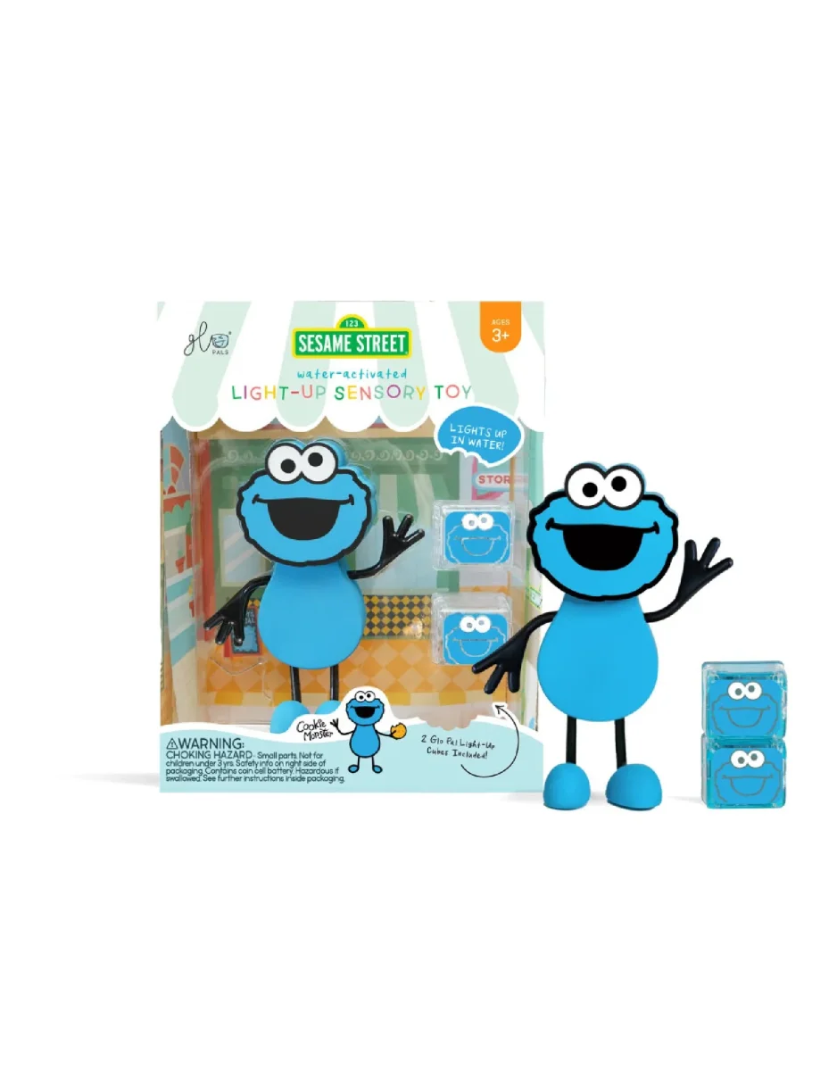 Personnage Lumineux - Cookie Monster - Glo Pals - Boutique Maman & Bébé – Produits adorables Essentiels au Quotidien