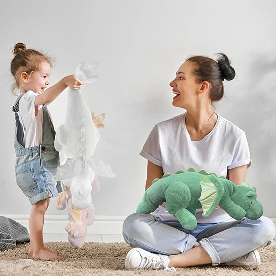 Peluche dragon - BoubouFlex - Boutique Maman & Bébé – Produits Essentiels au Quotidien - {'count': 1, 'name': 'ESAT'}