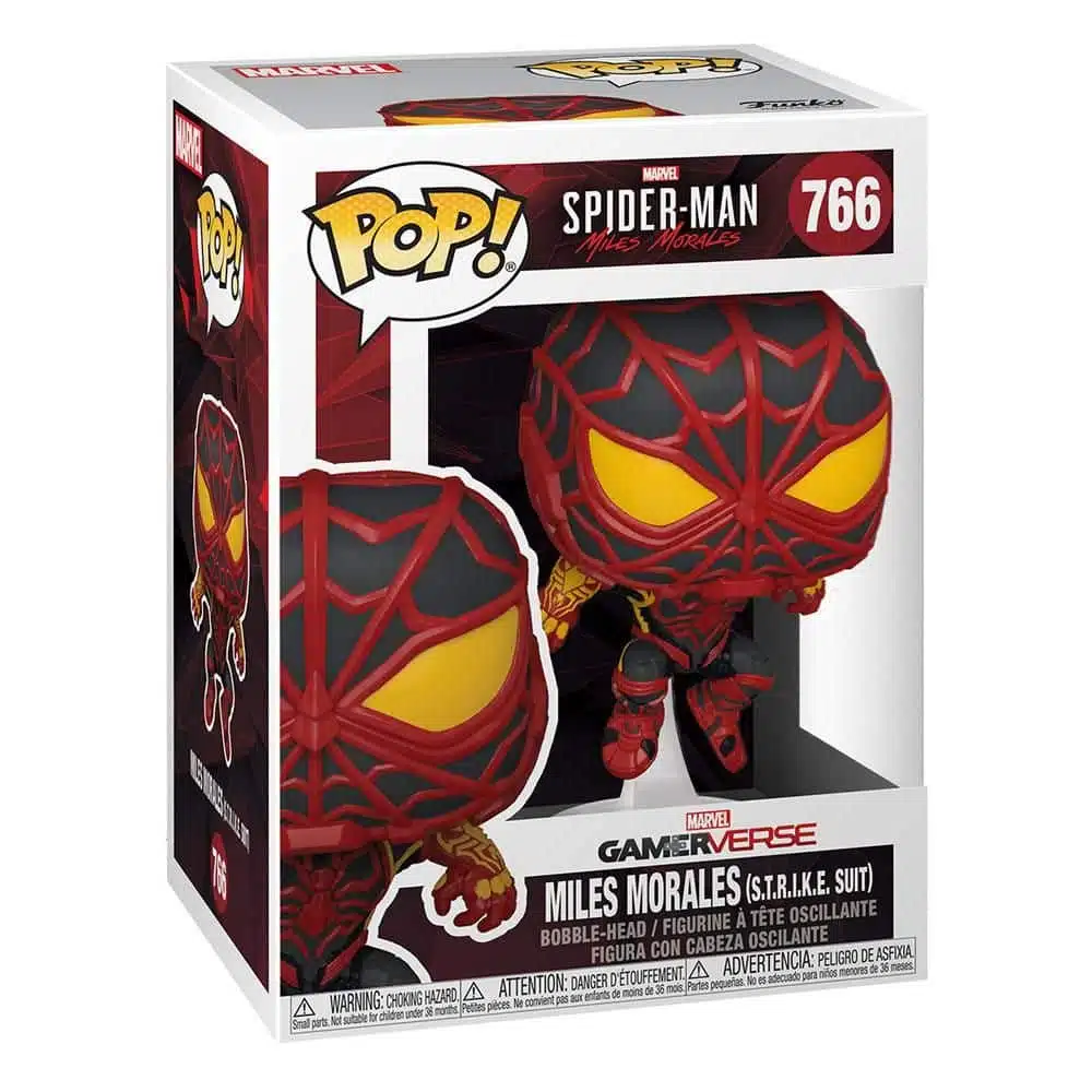 Marvel’s Spider-Man POP! Games Vinyl figurine Miles Morales Strike Suit 9 cm - Saldi Straordinari – Offerte Speciali Disponibili Adesso Pop Marvel Spider-Man Figurine exclusive de 9,5 cm – Winter Miles Morales  #294 : Amazon.ca: Jeux et Jouets