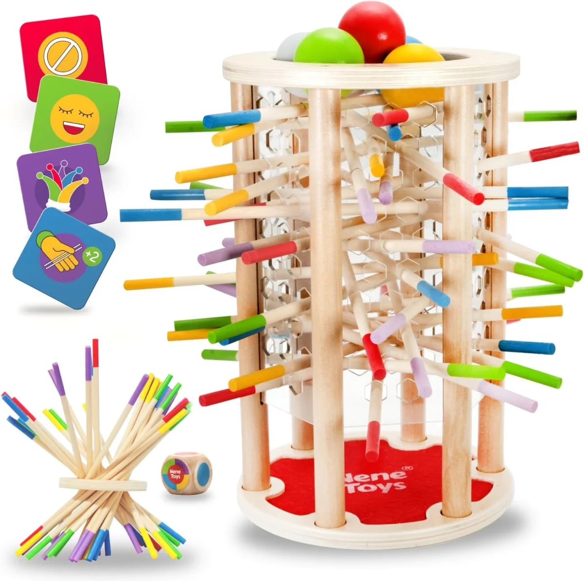 Jouet Montessori Nene Toys BALLFALL pour enfants de 3 à 9 ans : jeu de société éducatif en bois - Vins Rouges Harmonieux pour Chaque Occasion Scrabble classique plateau réversible - MATTEL- Jeux d'ambiance | Cultura